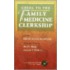 Guide To The Family Medicine Clerkship