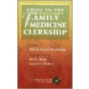 Guide To The Family Medicine Clerkship door Susan L. Montauk