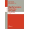 High Performance Computing - Hipc 2001 door V.K. Prasanna