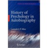 History Of Psychology In Autobiography door Onbekend