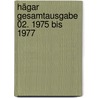 Hägar Gesamtausgabe 02. 1975 bis 1977 by Dik Browne