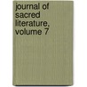 Journal of Sacred Literature, Volume 7 door Anonymous Anonymous