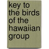 Key to the Birds of the Hawaiian Group door William Alanson Bryan