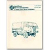 Land Rover 101 1 Tonne Parts Catalogue door Brooklands Books Ltd