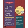 Learning and Teaching Linear Functions door Nanette Seago
