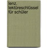 Lenz. Lektüreschlüssel für Schüler door Georg Büchner
