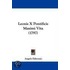 Leonis X Pontificis Maximi Vita (1797)