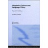 Linguistic Culture and Language Policy door Harold Schiffman