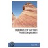 Materials For German Prose Composition