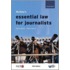 Mcnaes Essential Law Journalists 20e P