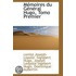 Memoires Du General Hugo, Tomo Premier