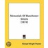 Memorials Of Manchester Streets (1874)