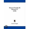 Memorie Storiche Di Piacenza V7 (1759) door Cristoforo Poggiali