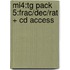 Mi4:tg Pack 5:frac/dec/rat + Cd Access