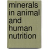 Minerals In Animal And Human Nutrition door L.R. McDowell