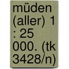 Müden (aller) 1 : 25 000. (tk 3428/n) door Onbekend