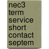 Nec3 Term Service Short Contact Septem door Onbekend