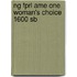 Ng Fprl Ame One Woman's Choice 1600 Sb