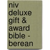Niv Deluxe Gift & Award Bible - Berean door Zondervan
