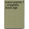 Nuevo Puente 7 - Ortografia 3ciclo Egb door Herminia Merega