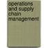 Operations And Supply Chain Management