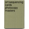Ort:sequencing Cards Photocopy Masters door Roderick Hunt