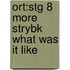 Ort:stg 8 More Strybk What Was It Like