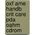 Oxf Ame Handb Crit Care Pda Oahm Cdrom