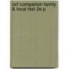 Oxf Companion Family & Local Hist 2e P by David Hey