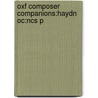 Oxf Composer Companions:haydn Oc:ncs P door David Wyn Jones