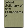 Oxford Dictionary Of New Zealandisms P door Tony Deverson