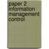 Paper 2 Information Management Control by Unknown
