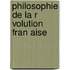 Philosophie De La R Volution Fran Aise