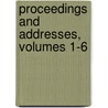 Proceedings and Addresses, Volumes 1-6 by Society Pennsylvania-Ge