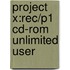 Project X:rec/p1 Cd-rom Unlimited User