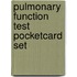 Pulmonary Function Test Pocketcard Set