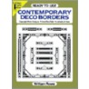 Ready-To-Use Contemporary Deco Borders door William Rowe