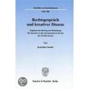 Rechtsgespräch und kreativer Dissens. door Joachim Goebel