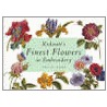Redoute's Finest Flowers In Embroidery door Trish Burr