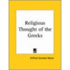 Religious Thought Of The Greeks (1916) by Clifford Herschel Moore