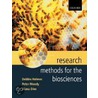 Research Methods For The Biosciences P door Peter Moody