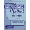 Rubank Intermediate Method - Saxophone door Joseph E. Skornicka