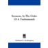 Sermons, in the Order of a Twelvemonth