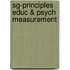 Sg-Principles Educ & Psych Measurement
