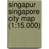 Singapur Singapore City Map (1:15.000)