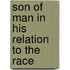 Son of Man in His Relation to the Race