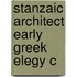 Stanzaic Architect Early Greek Elegy C