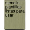 Stencils - Plantillas Listas Para Usar door Alicia Brandy