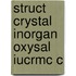 Struct Crystal Inorgan Oxysal Iucrmc C