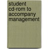 Student Cd-Rom To Accompany Management door Kinicki